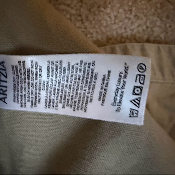 TNA Tan Cropped Jacket with Corduroy Trim - Picture 3 of 3